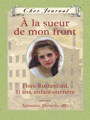 cover image of À la sueur de mon front